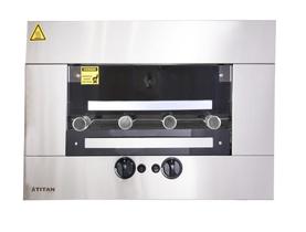 Assador A Gás De Embutir 4 Espetos Titan Gás Glp 220V