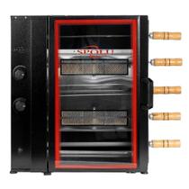 Assador a Gás Rotativo 7,5kg Spogrill 5 Espetos SPL600 Preto Spolu Bivolt Assador a Gás Rotativo 7,5kg Spogrill 5 Espetos SPL600 Preto Spolu Bivolt