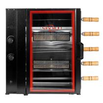 Assador a Gás Rotativo Spogrill 5 Espetos SPL600 Preto Spolu Bivolt