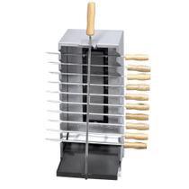 Assador de Carne Vertical a Gás Itajobi Itagrill com Infravermelho e 10 Espetos com Cabo de Madeira