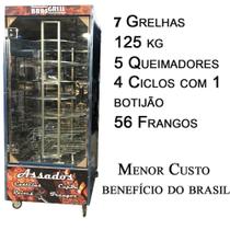 Assador de Frango e Carne 56 Frangos Brasgrill BR-55