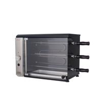 Assador Elétrica de Bancada Vertical 3 Espetos Stand Titan 220v