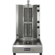 Assador Elétrico ACGE.4 Churrasco Grego Inox Metvisa Assador Elétrico ACGE.4 Churrasco Grego Inox Metvisa