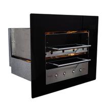 Assador Elétrico de Embutir 4 Espetos Rotativos Hope Glass Smart 04