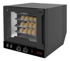 Assador Forno Turbo Elétrico 220v 4 Esteiras Cozinha Saro