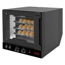 Assador Forno Turbo Elétrico 220v 4 Esteiras Cozinha Saro