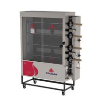 Assador Frango Infra Vermelho 4 Espetos Garfo Pr-621 Bivolt Progás