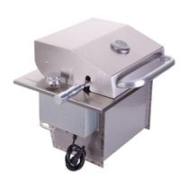 Assador Grill de Embutir a Gás com Tampa Little Titan