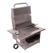 Assador Grill de Embutir a Gás com Tampa PREMIUM CTG Titan