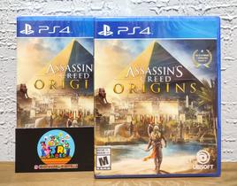 Assassin's Creed Origins Ps 4 Lacrado Mídia Física Envio Rápido