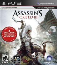 Assassins Creed III 3 - PS3