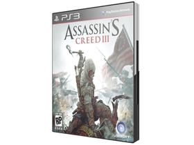 Assassins Creed III: Versão em Português para PS3 - Ubisoft