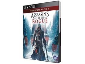Assassins Creed Rogue - Signature Edition para PS3 - Ubisoft