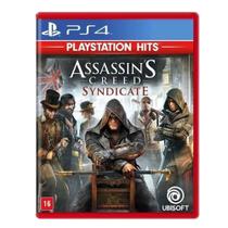 Assassins Creed Syndicate Hits PS 4 Dublado em Português Mídia Física - Ubsoft