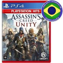Assassins Creed Unity PS 4 Mídia Física Dublado em Português Assassins Creed Unity PS 4 Mídia Física Dublado em Português