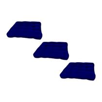Assento 40x40 para cadeira futton azul royal kit 3 peças Assento 40x40 para cadeira futton azul royal kit 3 peças