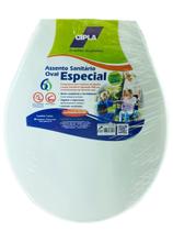 Assento Aberto Oval Universal Branco (Acessibilidade) Cipla Assento Aberto Oval Universal Branco (Acessibilidade) Cipla