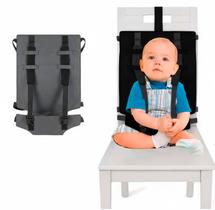 Assento Alimentacao Bebê Dobrável p/Cadeiras Ajustável Assento Alimentacao Bebê Dobrável p/Cadeiras Ajustável