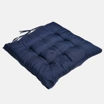 Assento Almofada Cadeira Sofá Fita Para Amarrar Grande Cheia 40x40cm Presente