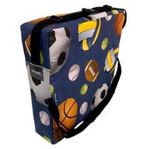 Assento Almofada Criança Bolas Esporte Kippy Baby Assento Almofada Criança Bolas Esporte Kippy Baby