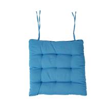 Assento Almofada Decorativo Para Cadeira Futton 40x40 Cm Azul Turquesa Confortável - GIHAN E AHMAD
