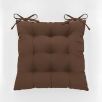 Assento Almofada Futon Cadeira Banco Pallet Poltrona Sofa Pic Nic Futton 40x40cm Fitinhas De Amarrar