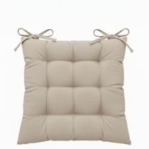 Assento Almofada Futon Cadeira Banco Pallet Poltrona Sofa Pic Nic Futton 40x40cm Fitinhas De Amarrar