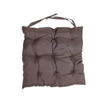 Assento Almofada Futon para Cadeira 40x40cm - Marrom