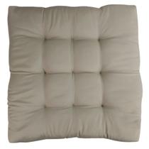 Assento Almofada Grande Cheia Cadeira Sofá Poltrona Decorativa Banco Pallet Futon 60x60CM - Acácia Decoração Mesa