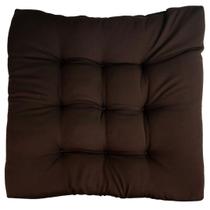 Assento Almofada Grande Cheia Cadeira Sofá Poltrona Decorativa Banco Pallet Futon 60x60CM