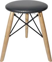 Assento Almofadado 30cm Tripé Base Eiffel Pé Palito 45cm Assento Almofadado 30cm Tripé Base Eiffel Pé Palito 45cm