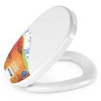 Assento Almofadado Aspen Branco Tampa para Vaso Deca