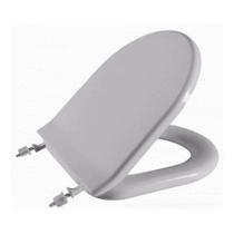 Assento Almofadado Calypso Cinza Claro Tampa Vaso Incepa