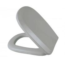 Assento Almofadado City Cinza Claro Tampa para Bacia Celite Assento Almofadado City Cinza Claro Tampa para Bacia Celite