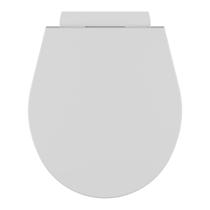 Assento Almofadado Fechamento Suave Astra Branco