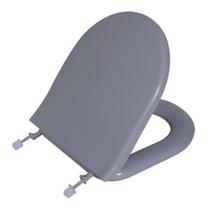 Assento almofadado incepa calypso convencional cinza astra