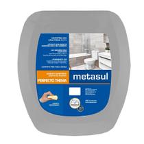 Assento almofadado incepa thema onix iris cinza claro