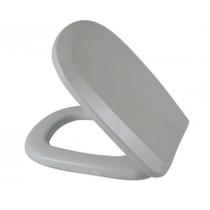 Assento Almofadado Nexo Cinza Claro Tampa Bacia Roca Cinza