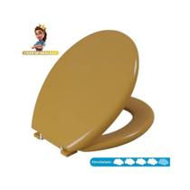 Assento Almofadado Oval - Astra Caramelo Médio