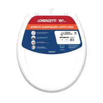 Assento Almofadado Oval Levitti Branco 7150111 Lorenzetti