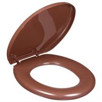Assento Almofadado Oval Marrom MR1 - TPK/AS - ASTRA