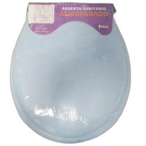 Assento Almofadado Oval ul Tampa Para Vaso Todas As Marcas