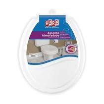 Assento Almofadado Prime Branco para Louças Convencionais - Suporta até 130kg Assento Almofadado Prime Branco para Louças Convencionais - Suporta até 130kg