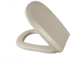 Assento Almofadado Retangular Bege/biscuit