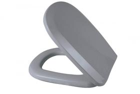 Assento Almofadado Retangular Cinza