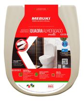 Assento Almofadado Retangular Para O Vaso Fast Deca 1.6gpf