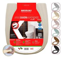 Assento Almofadado Retangular Vaso Life Celite 1.6Gpf 6. Are