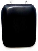 Assento Almofadado Square Preto Para Vasos Incepa Assento Almofadado Square Preto Para Vasos Incepa