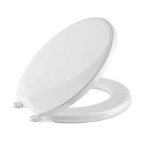 Assento almofadado suavit oval universal branco conv. pp