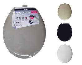 Assento Almofadado Tampa Sanitário Vaso Oval Atlas Primafer